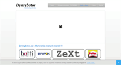 Desktop Screenshot of dystrybutor.biz